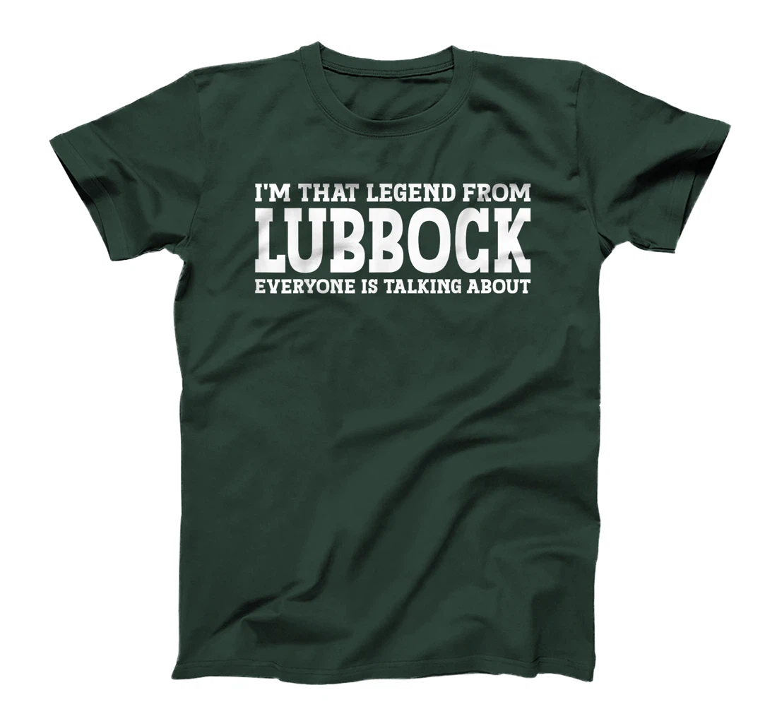 Lubbock Hometown TX Texas Home Roots Funny City Lubbock T-Shirt