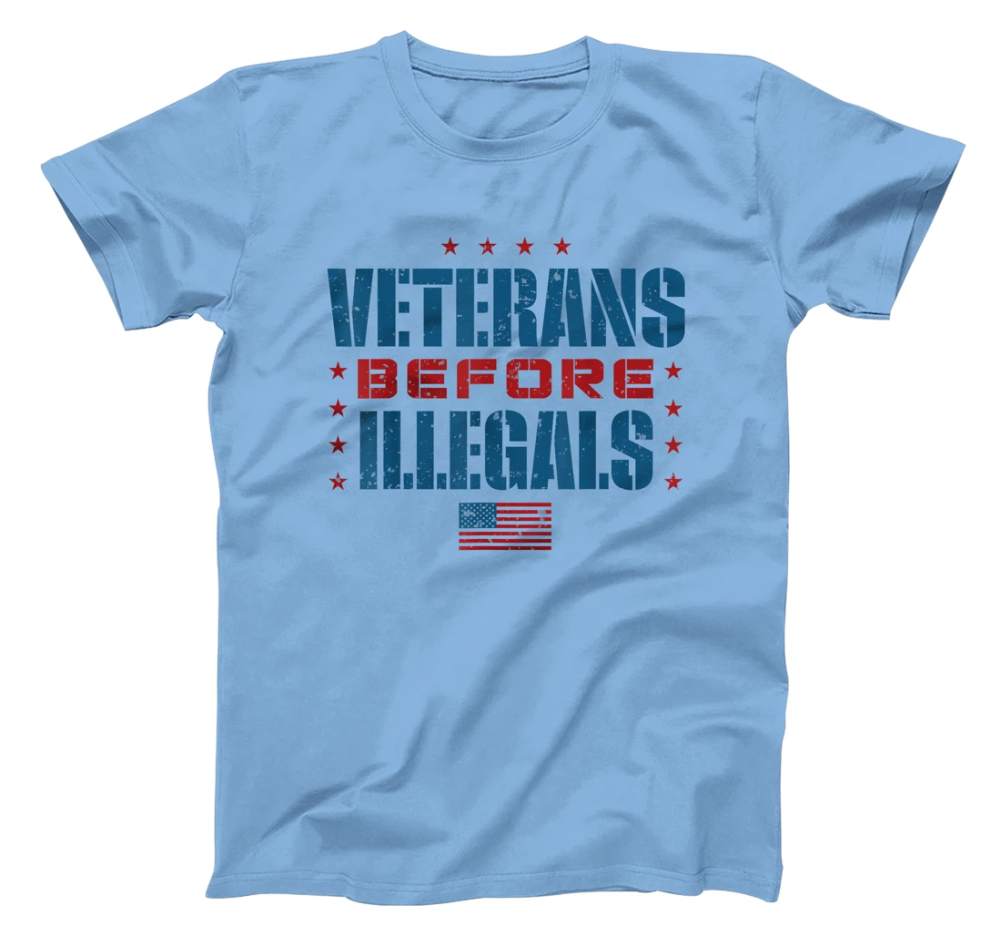 Veterans Before Illegals T-Shirt