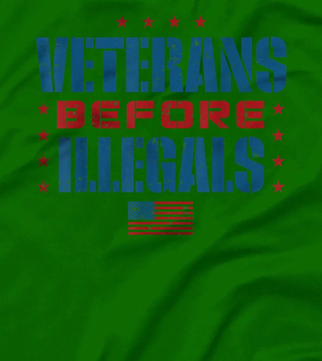 Veterans Before Illegals T-Shirt
