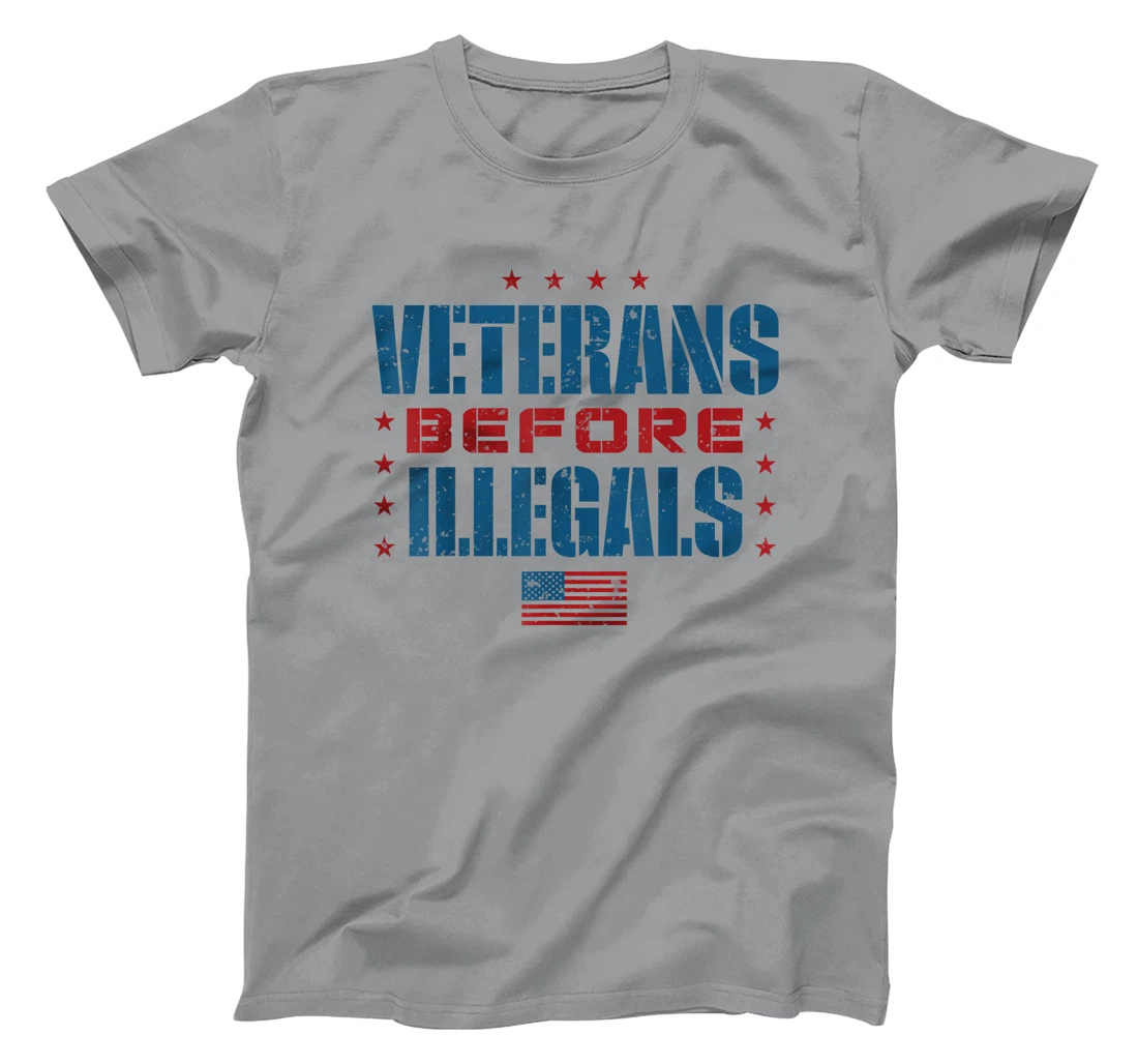 Veterans Before Illegals T-Shirt