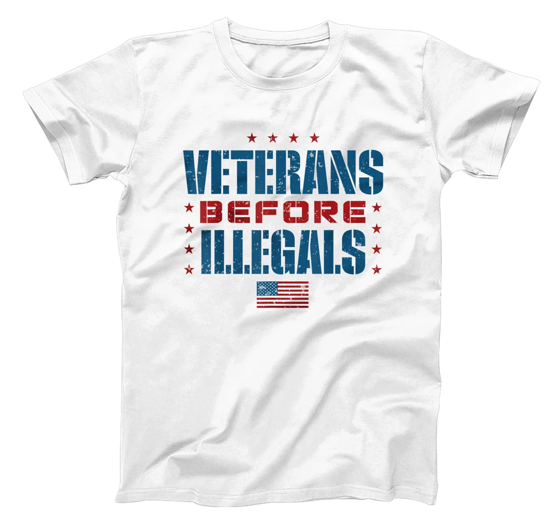 Veterans Before Illegals T-Shirt