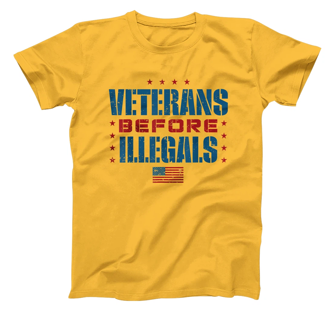 Veterans Before Illegals T-Shirt
