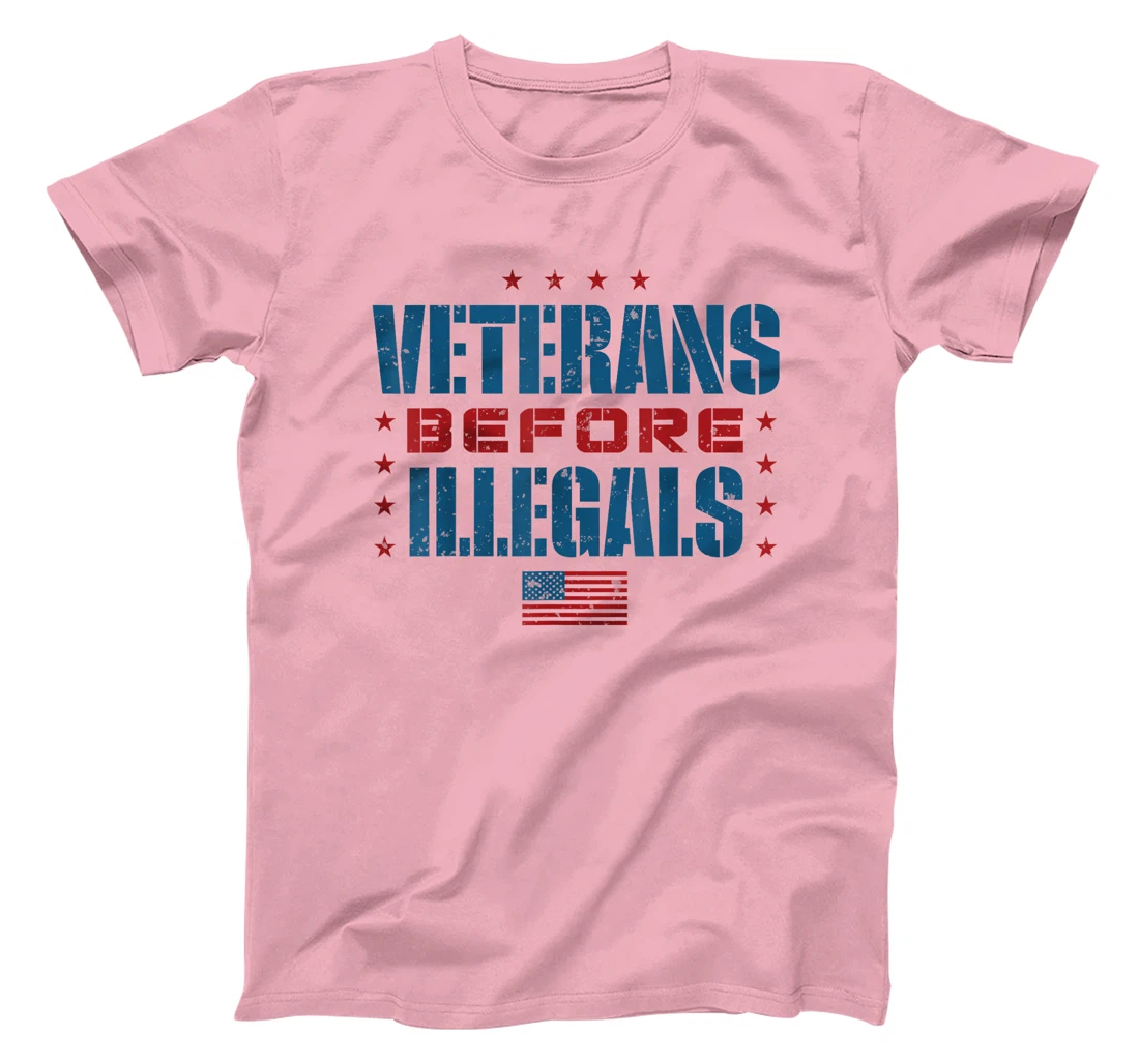 Veterans Before Illegals T-Shirt