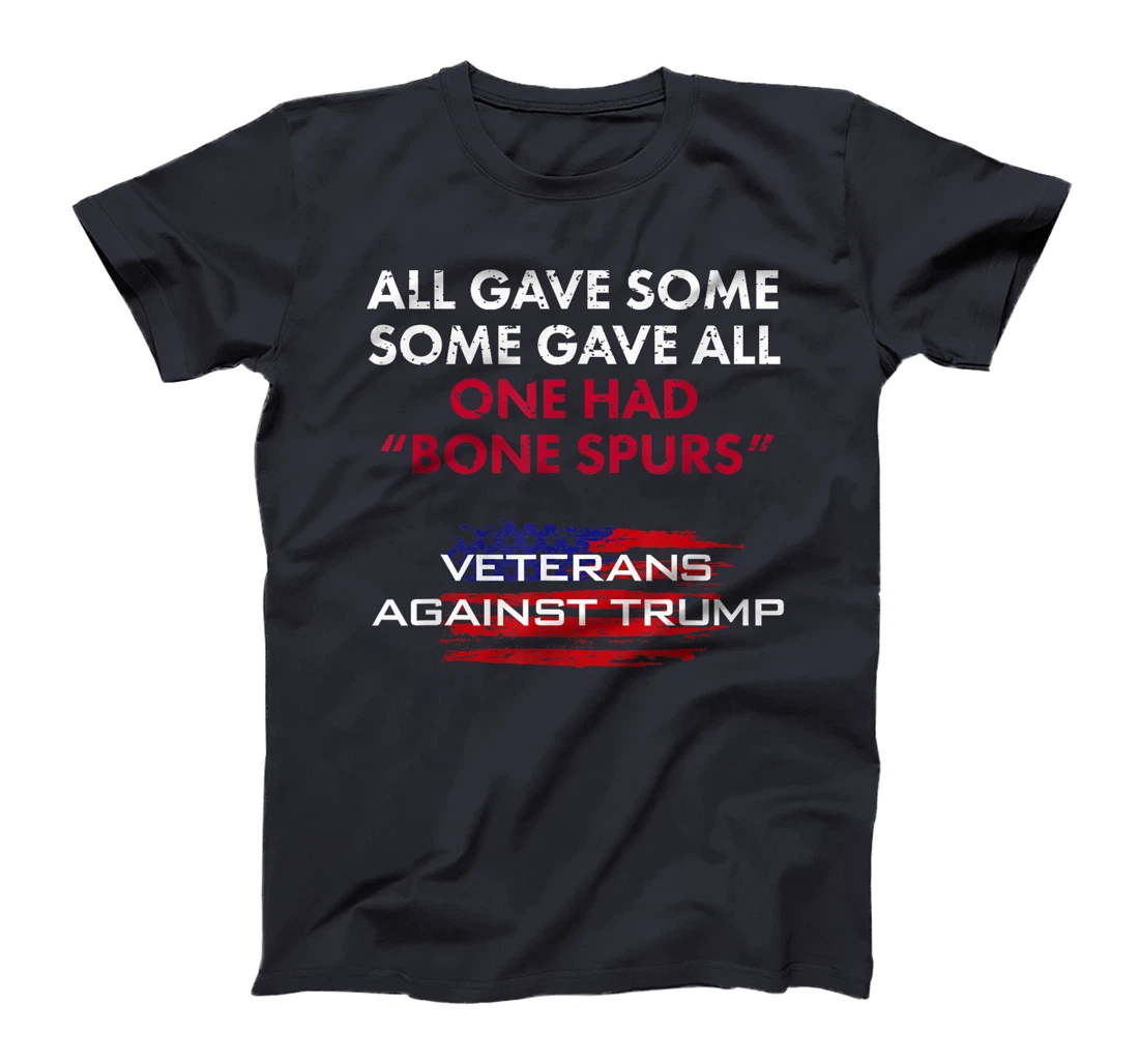 Veterans Anti-Trump Tshirt Draft Dodger Bone Spurs for Vets T-Shirt
