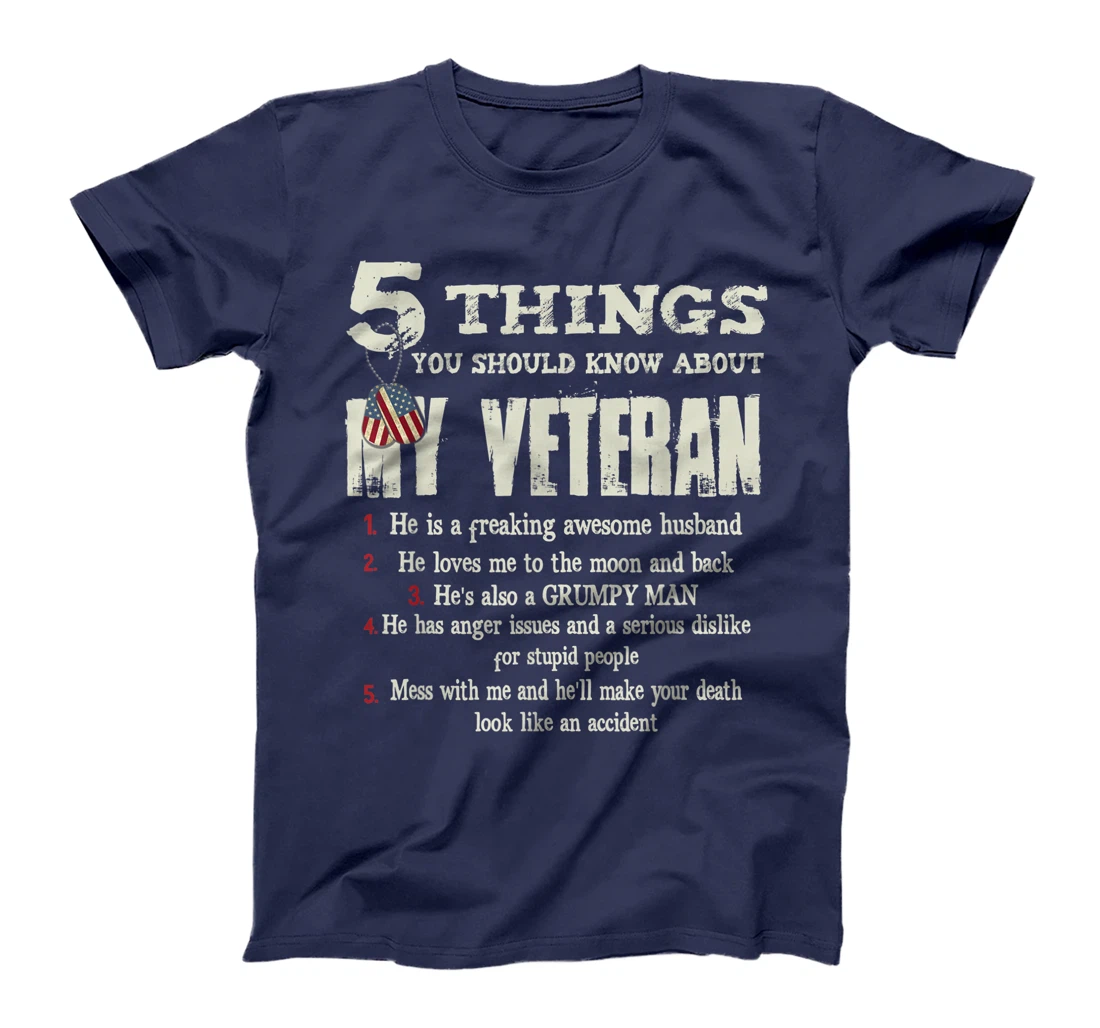 5 Things YOu Should Know About My Veteran T-Shirt