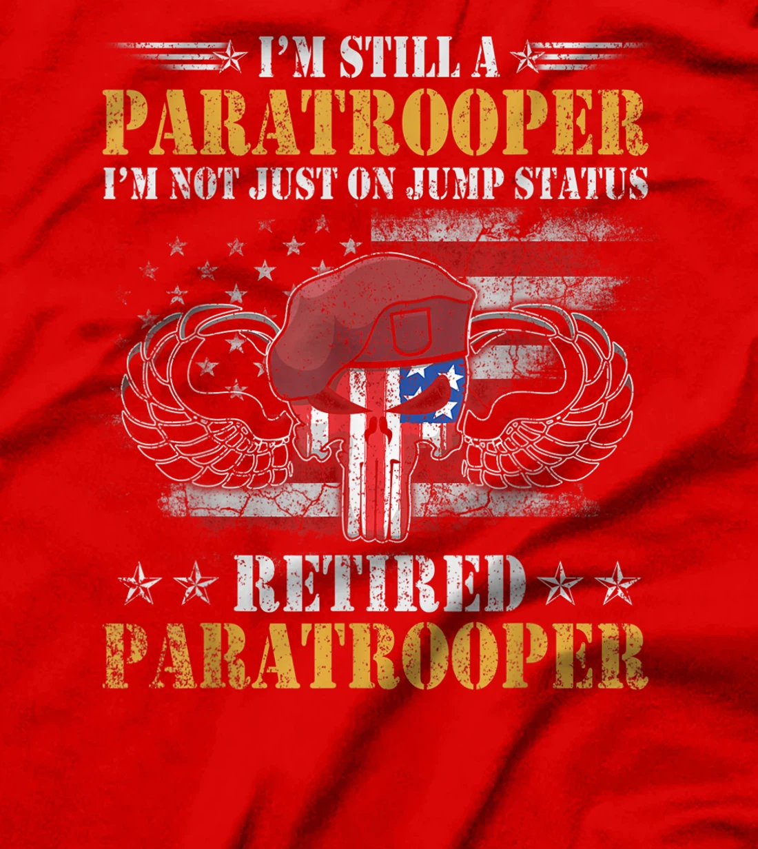 U.S Army Airborne Division Paratrooper Tshirt, Veterans Day T-Shirt