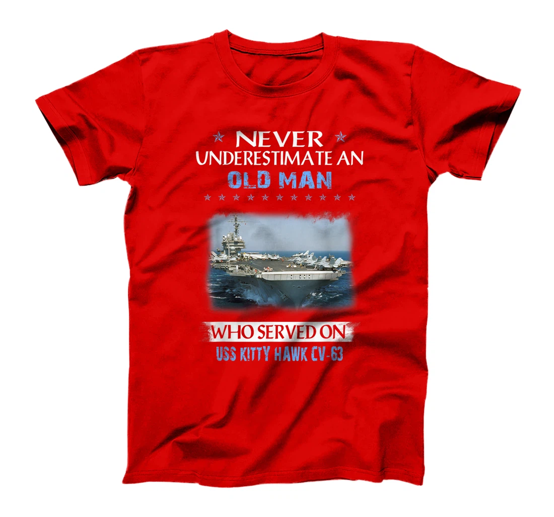 USS Kitty Hawk CV-63 Veterans Day Christmas T-Shirt