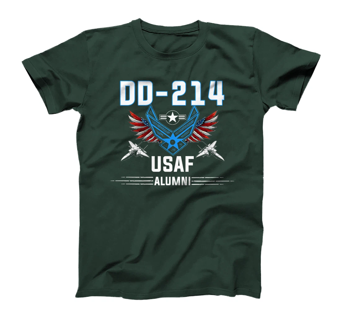 DD-214 US Air Force (USAF) Alumni Tee US Air Force Veteran Premium T-Shirt