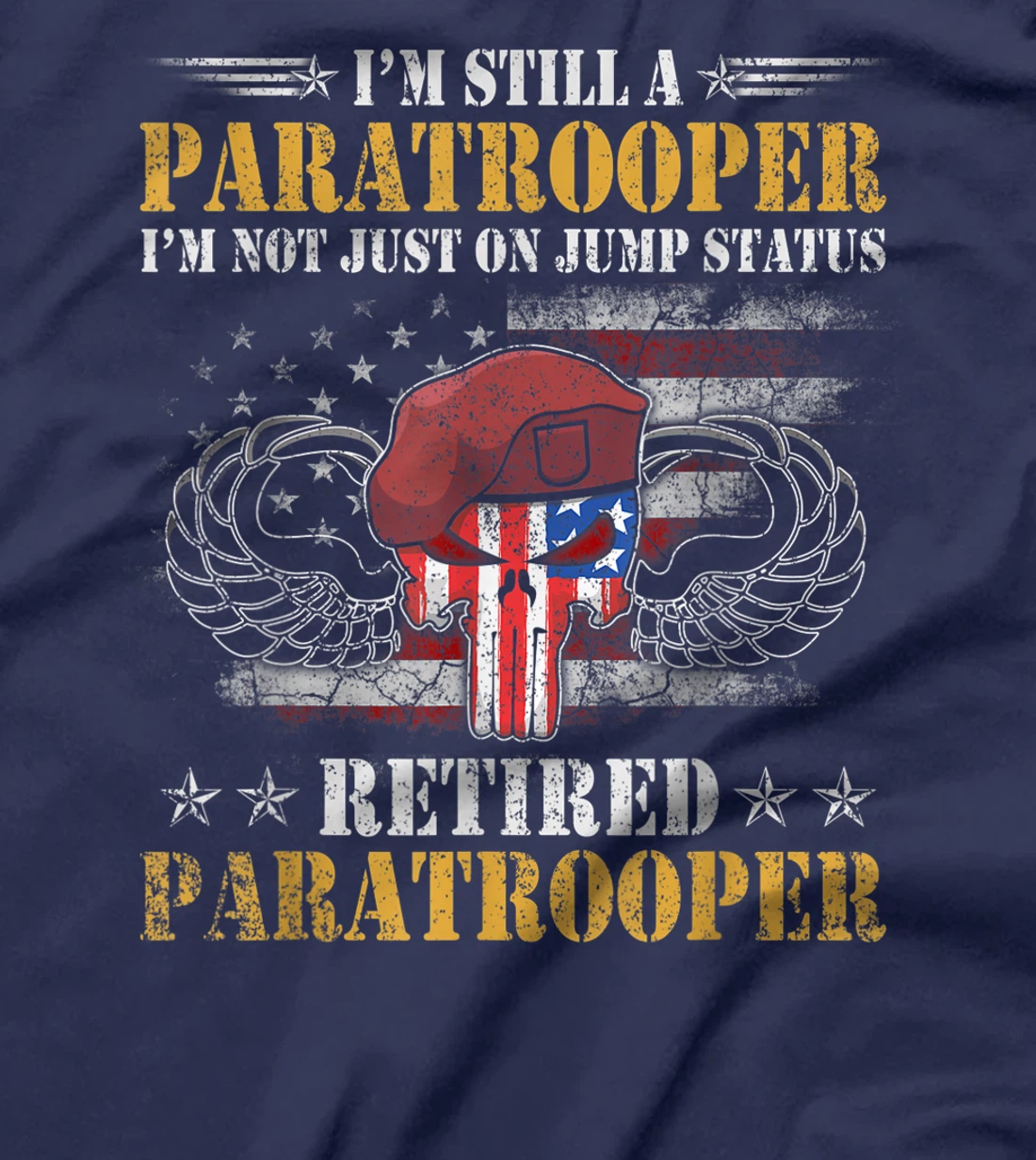 U.S Army Airborne Division Paratrooper Tshirt, Veterans Day T-Shirt