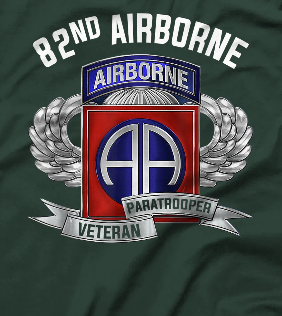 Airborne Veteran Paratrooper Army Military Soldier Gift T-Shirt