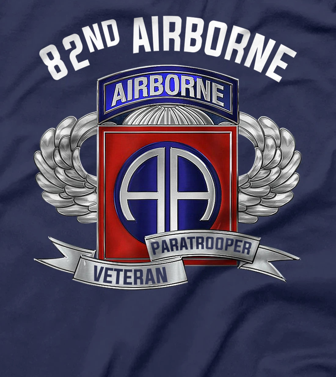 Airborne Veteran Paratrooper Army Military Soldier Gift T-Shirt