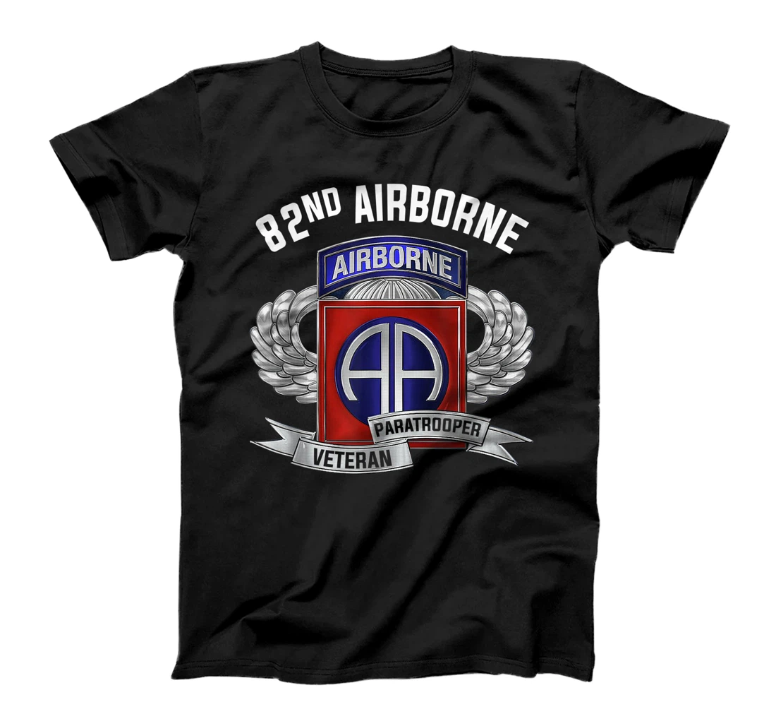 Airborne Veteran Paratrooper Army Military Soldier Gift T-Shirt