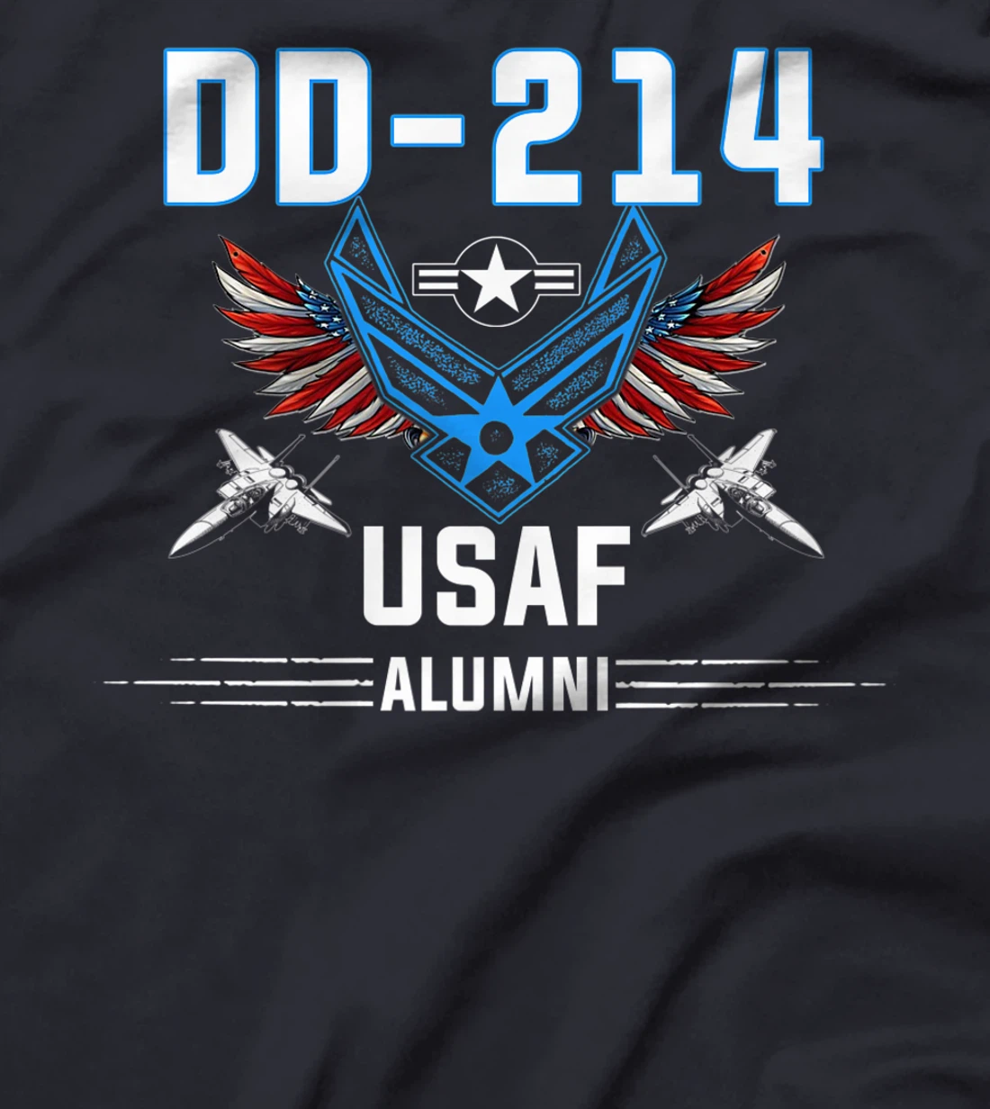 DD-214 US Air Force (USAF) Alumni Tee US Air Force Veteran Premium T-Shirt