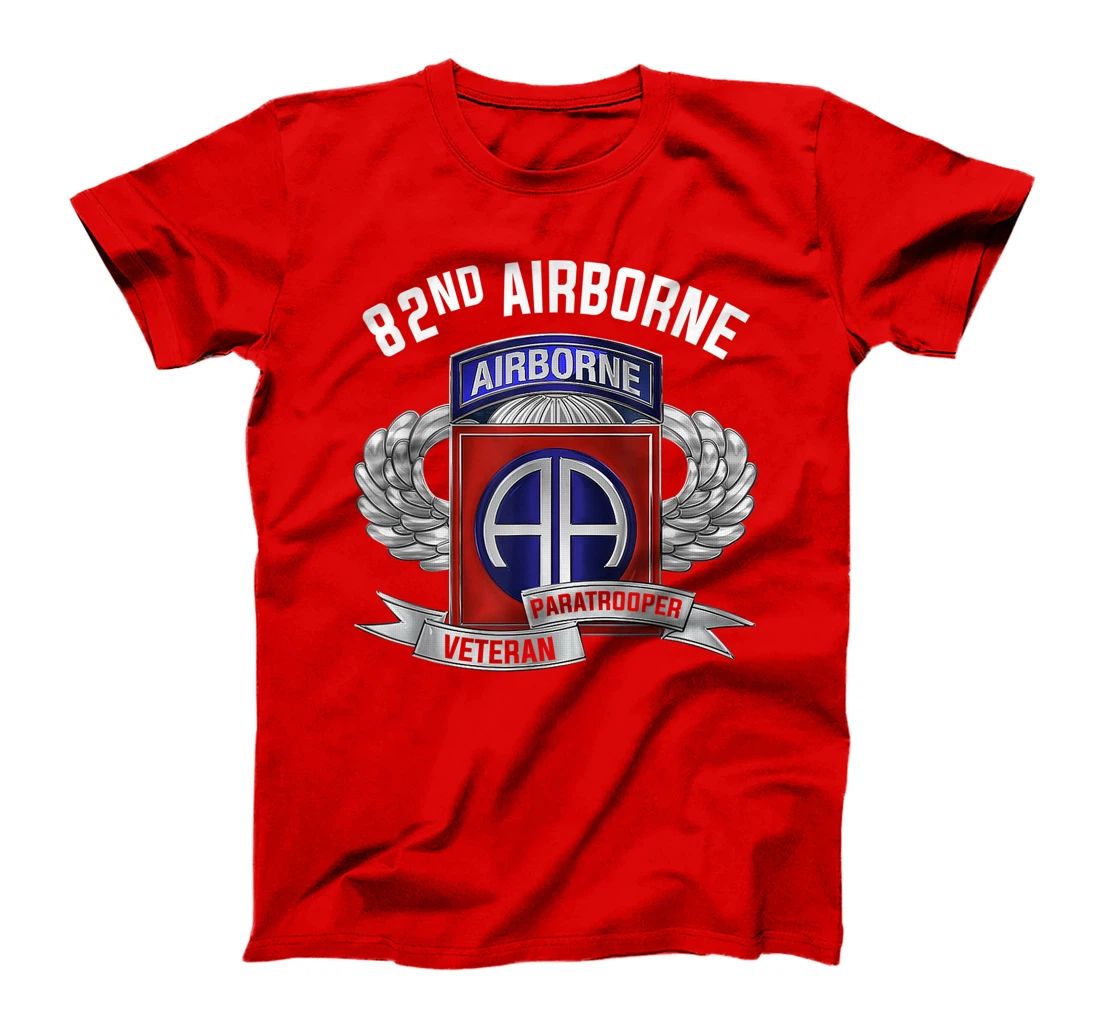 Airborne Veteran Paratrooper Army Military Soldier Gift T-Shirt