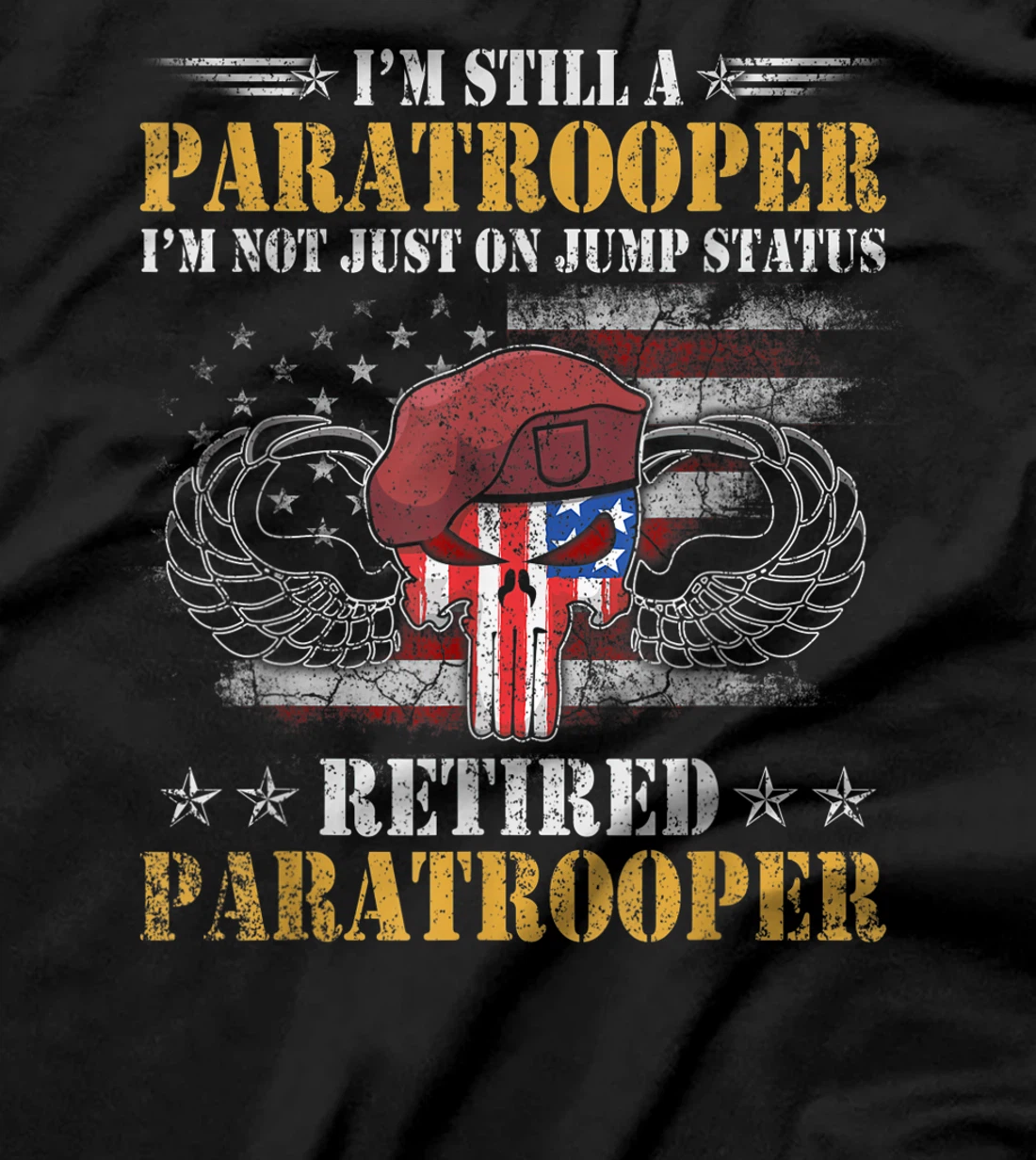U.S Army Airborne Division Paratrooper Tshirt, Veterans Day T-Shirt