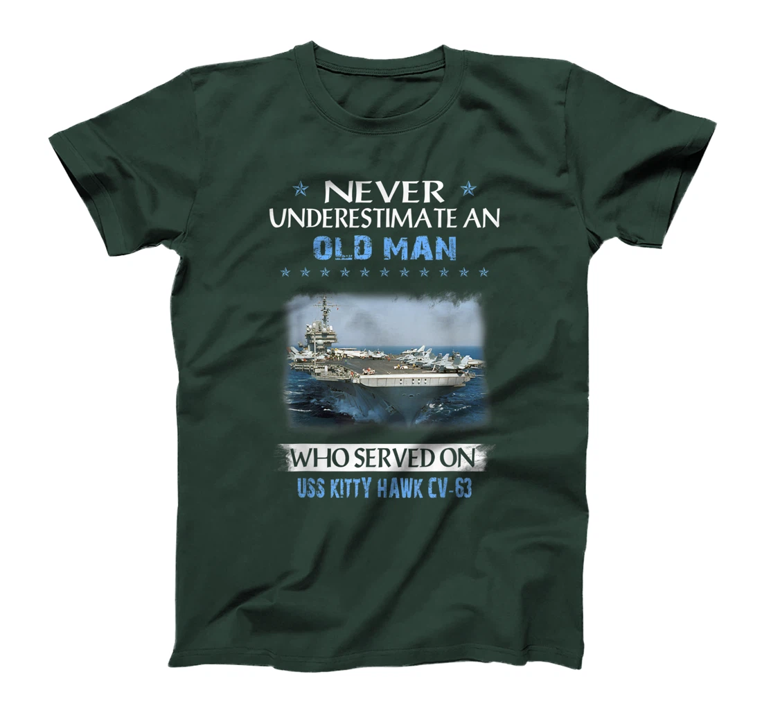 USS Kitty Hawk CV-63 Veterans Day Christmas T-Shirt