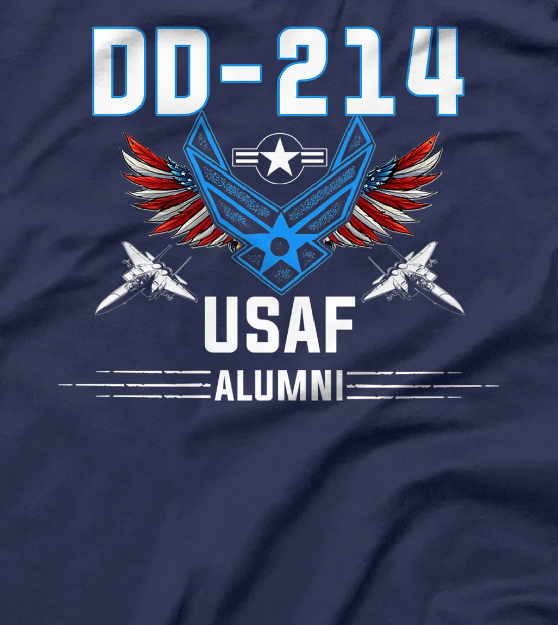 DD-214 US Air Force (USAF) Alumni Tee US Air Force Veteran Premium T-Shirt