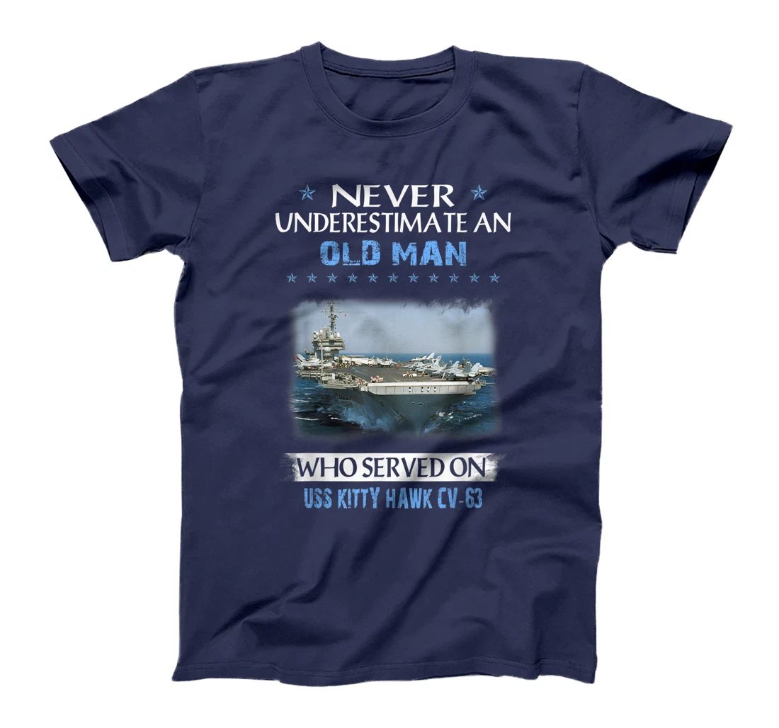 USS Kitty Hawk CV-63 Veterans Day Christmas T-Shirt