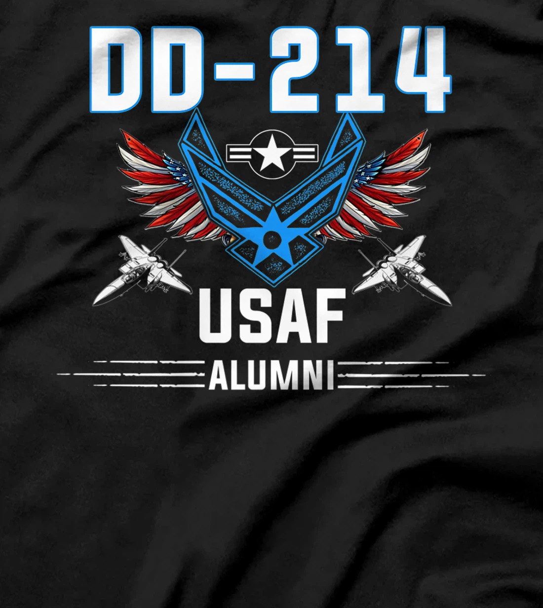 DD-214 US Air Force (USAF) Alumni Tee US Air Force Veteran Premium T-Shirt