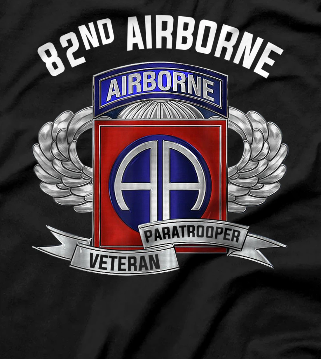 Airborne Veteran Paratrooper Army Military Soldier Gift T-Shirt