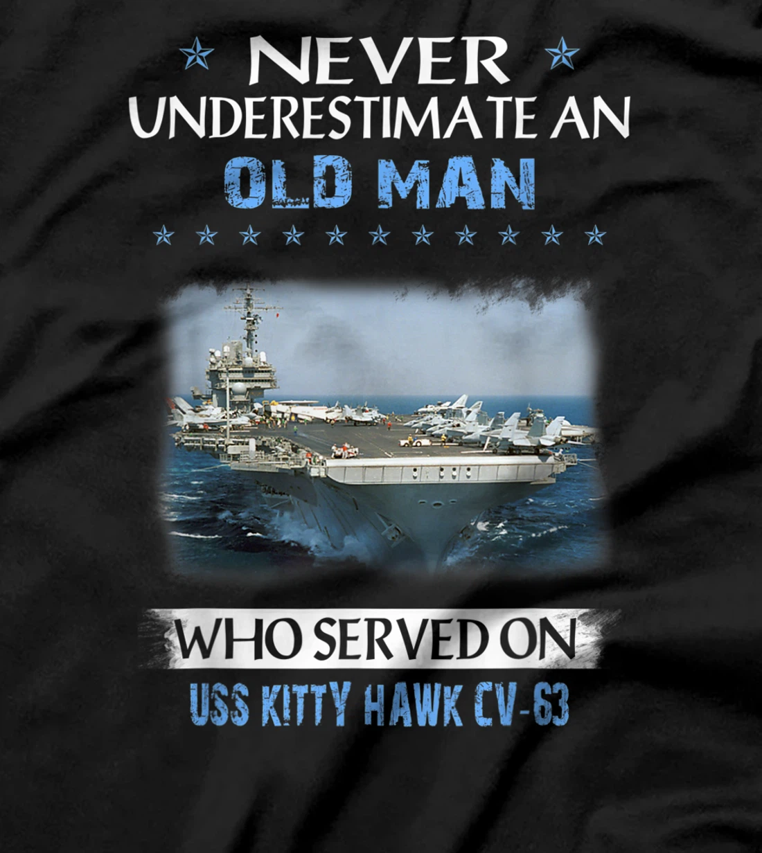 USS Kitty Hawk CV-63 Veterans Day Christmas T-Shirt