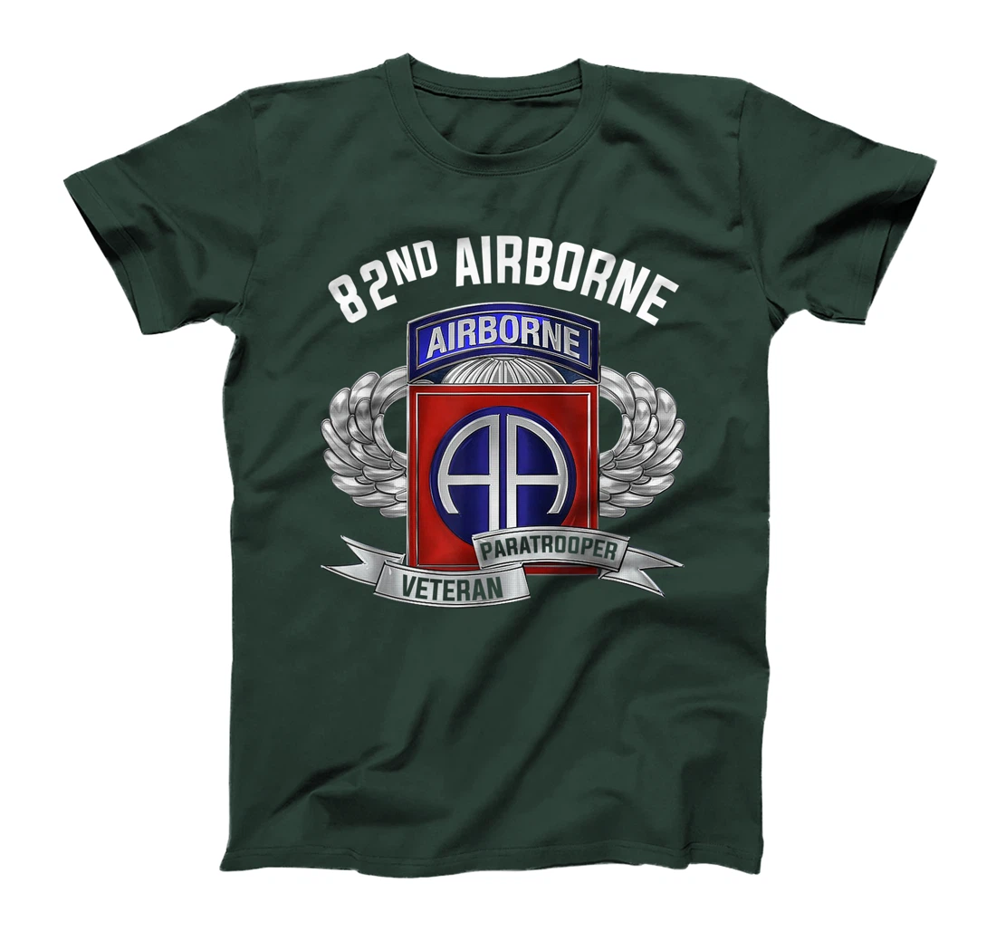 Airborne Veteran Paratrooper Army Military Soldier Gift T-Shirt