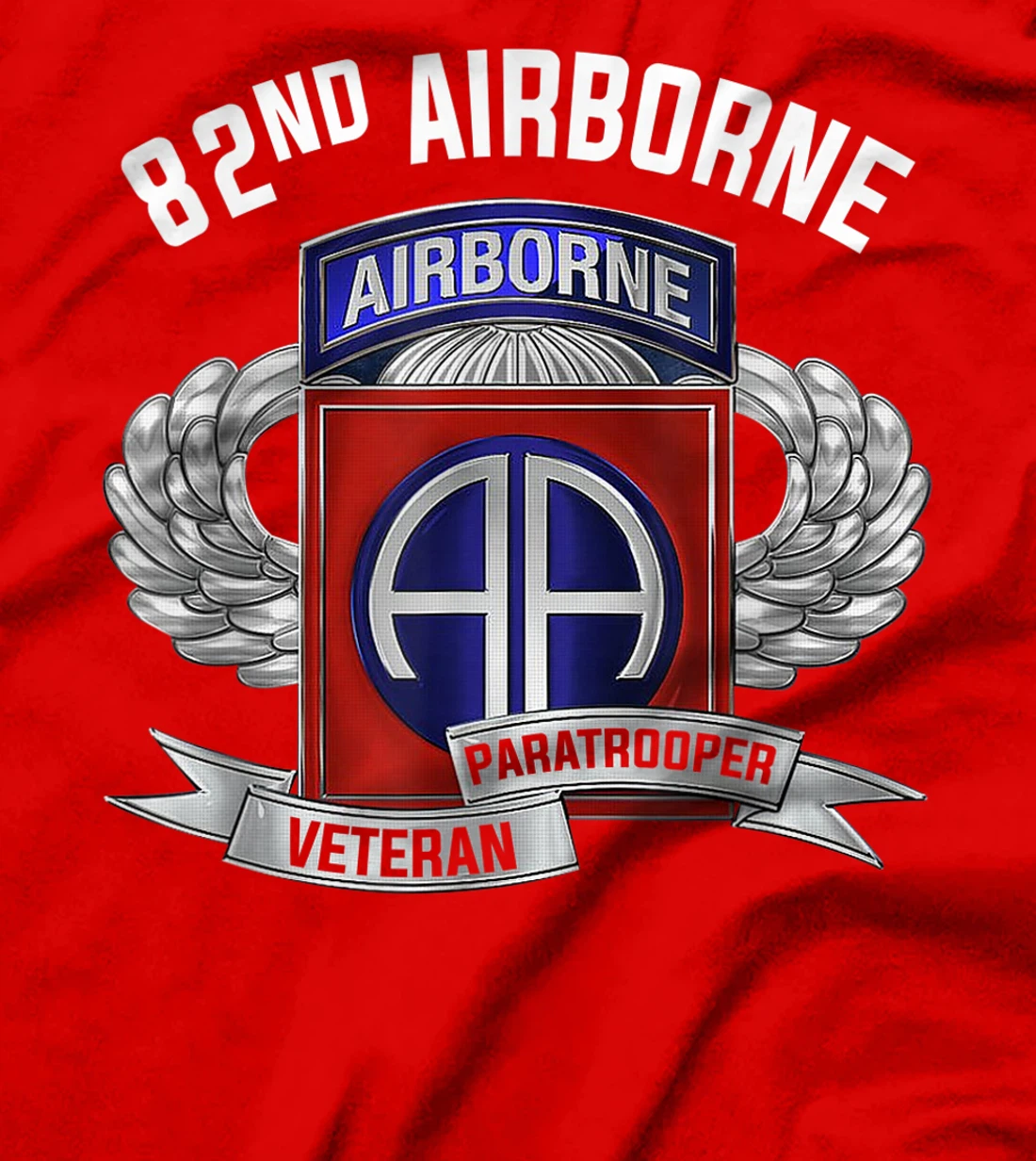 Airborne Veteran Paratrooper Army Military Soldier Gift T-Shirt