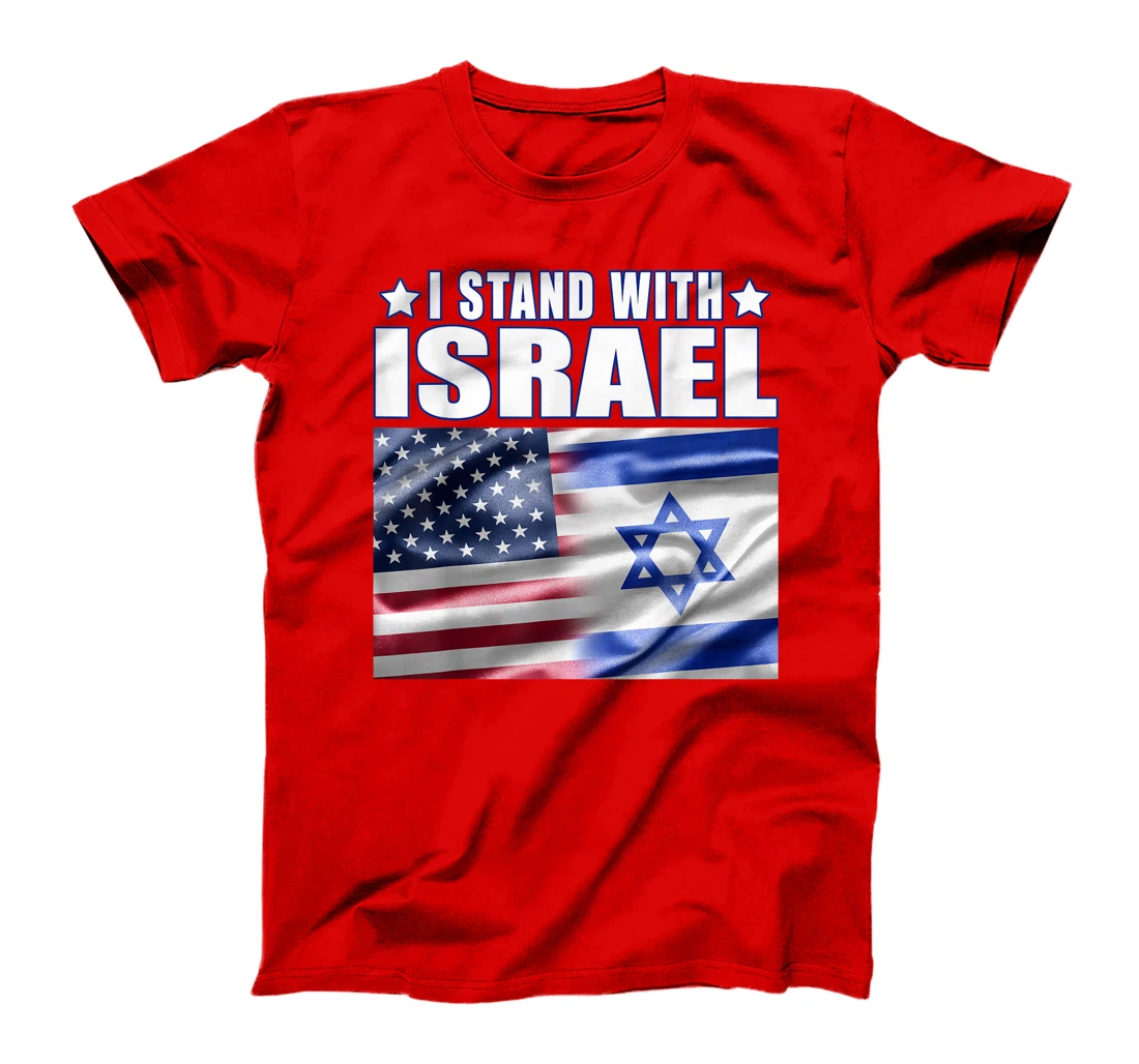 Womens Support Israel I Stand with Israel T-Shirt