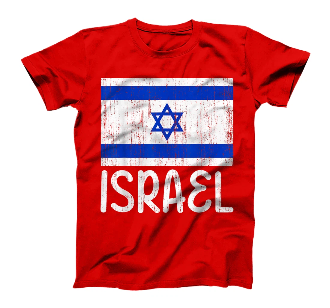Israel Flag Israeli Israel Pride Patriotic I Love Israel T-Shirt