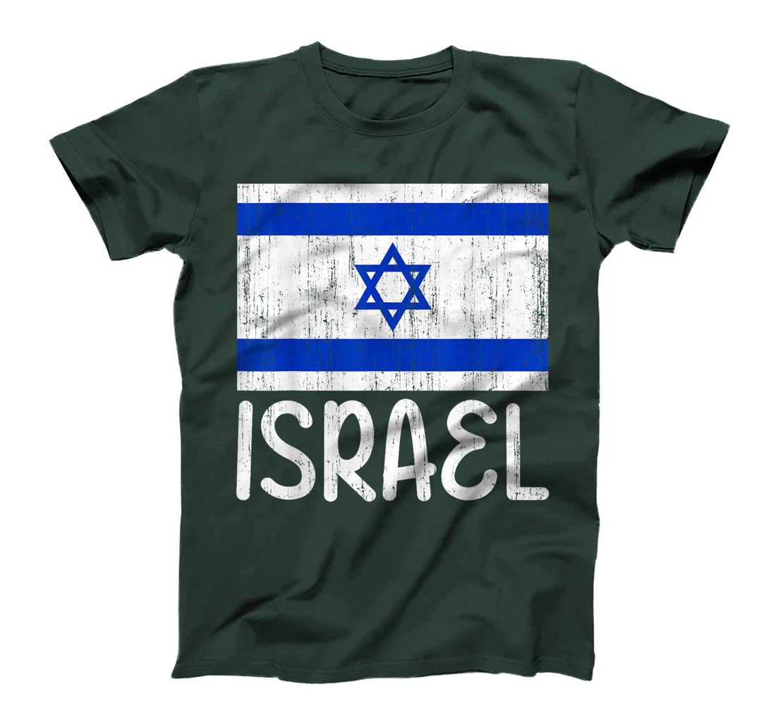 Israel Flag Israeli Israel Pride Patriotic I Love Israel T-Shirt