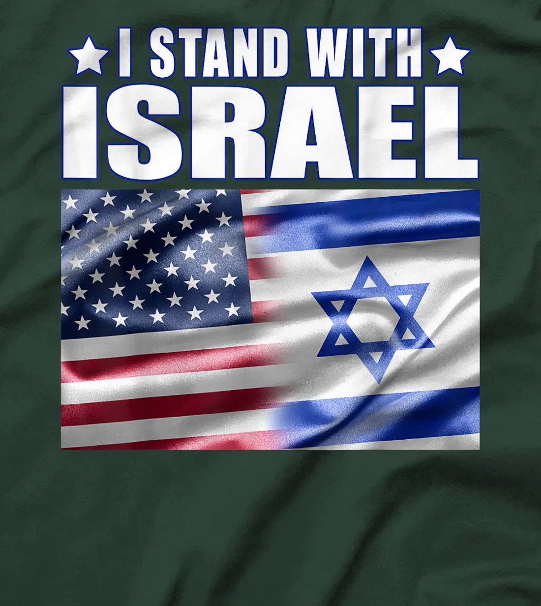 Womens Support Israel I Stand with Israel T-Shirt