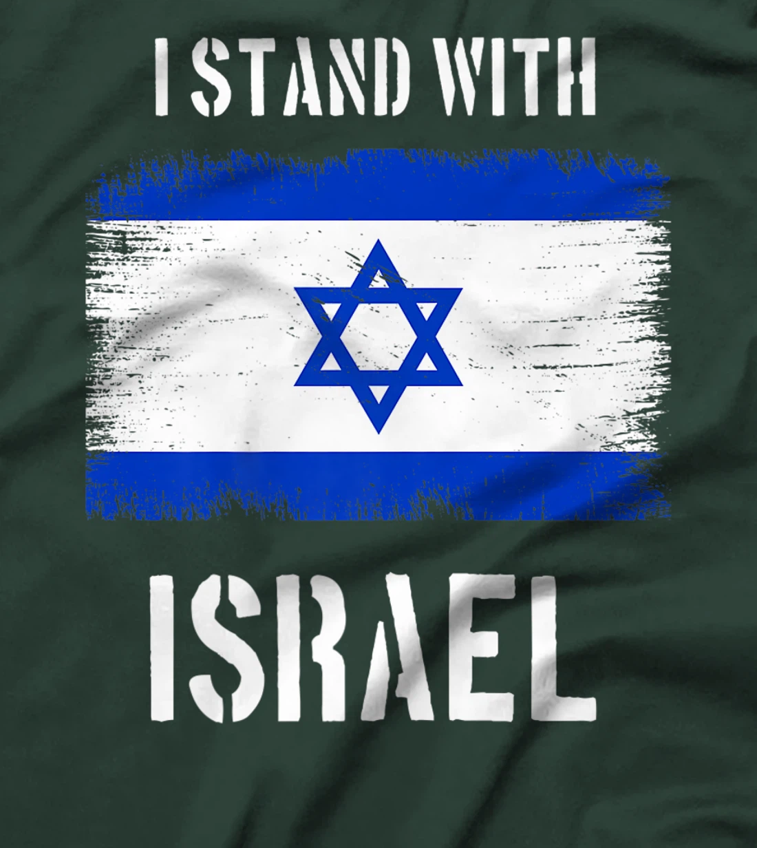I Stand With Israel Israel Palestine conflict Support Israel Premium T-Shirt