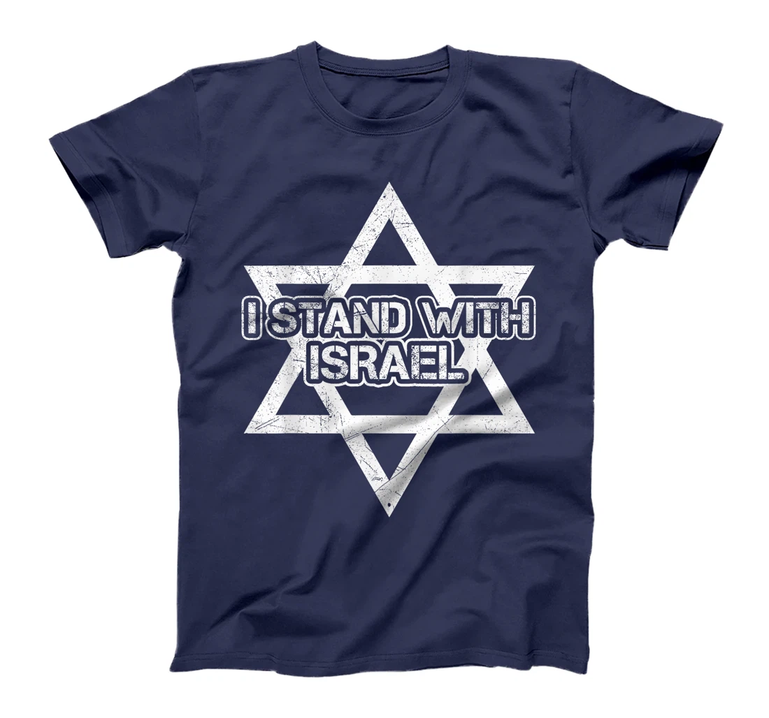 I Stand With Israel Jewish Non-Distressed Vintage Gift Idea T-Shirt