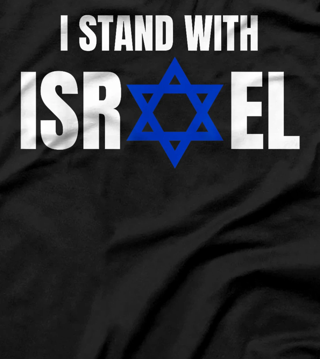 Israel Love Flag I Stand With Israel Heritage Israeli Flag T-Shirt