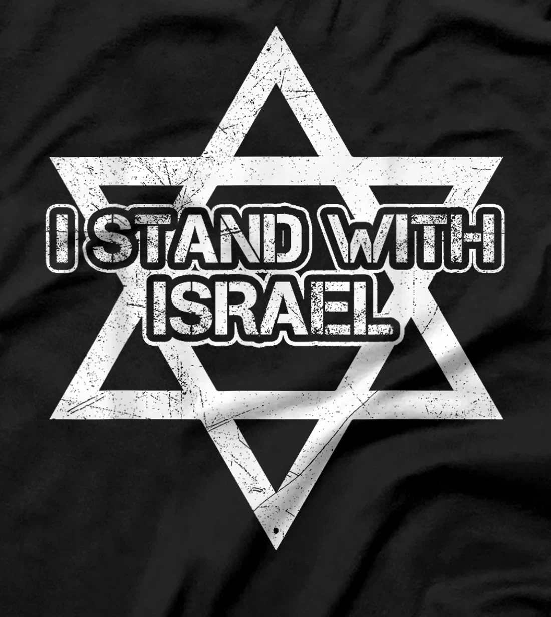 I Stand With Israel Jewish Non-Distressed Vintage Gift Idea T-Shirt
