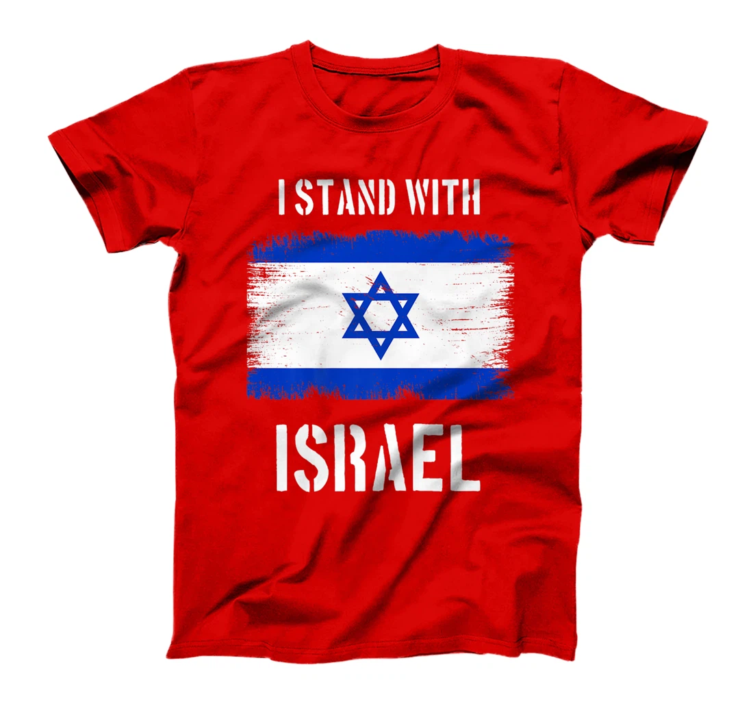 I Stand With Israel Israel Palestine conflict Support Israel Premium T-Shirt