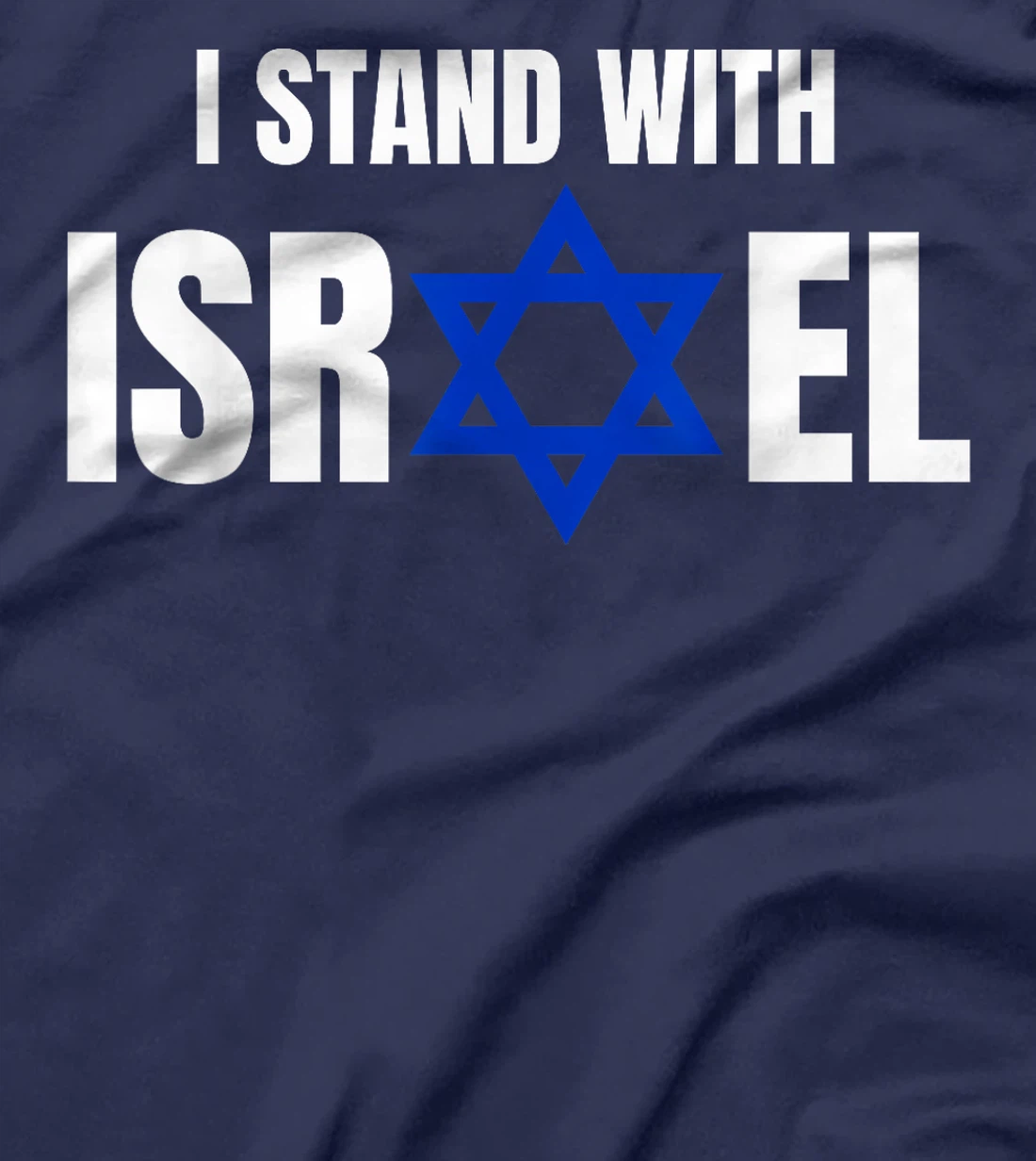 Israel Love Flag I Stand With Israel Heritage Israeli Flag T-Shirt
