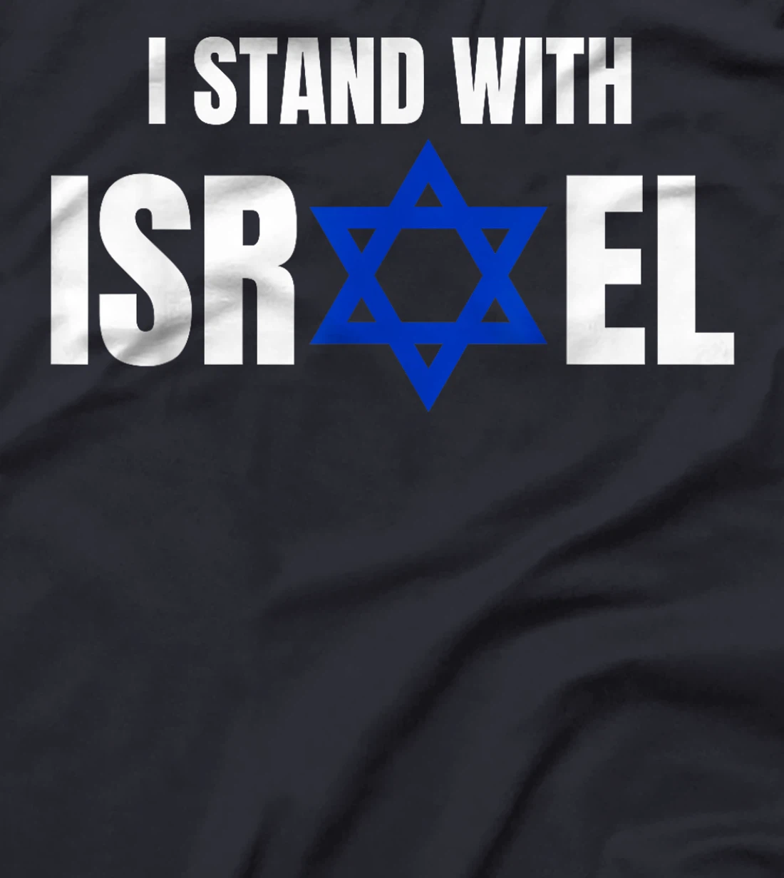 Israel Love Flag I Stand With Israel Heritage Israeli Flag T-Shirt