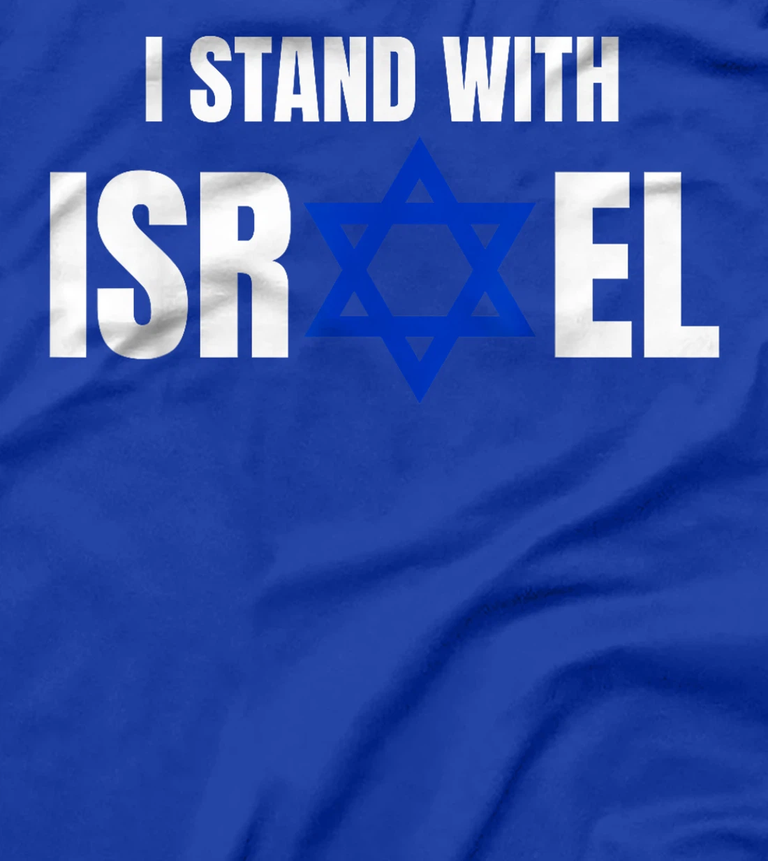 Israel Love Flag I Stand With Israel Heritage Israeli Flag T-Shirt