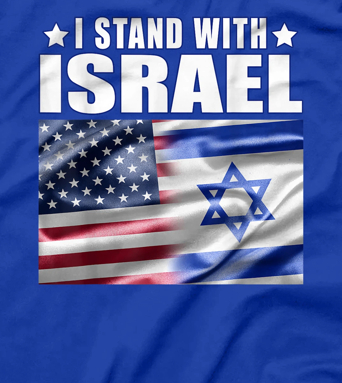 Womens Support Israel I Stand with Israel T-Shirt
