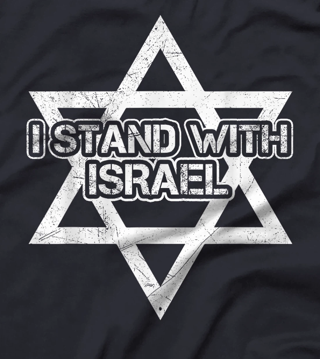 I Stand With Israel Jewish Non-Distressed Vintage Gift Idea T-Shirt