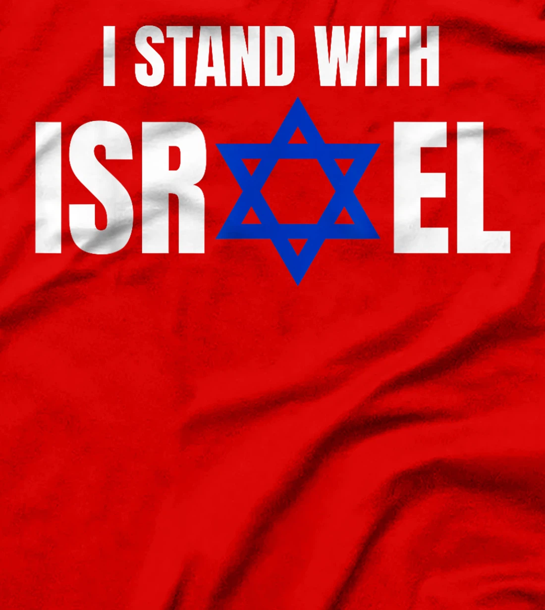 Israel Love Flag I Stand With Israel Heritage Israeli Flag T-Shirt