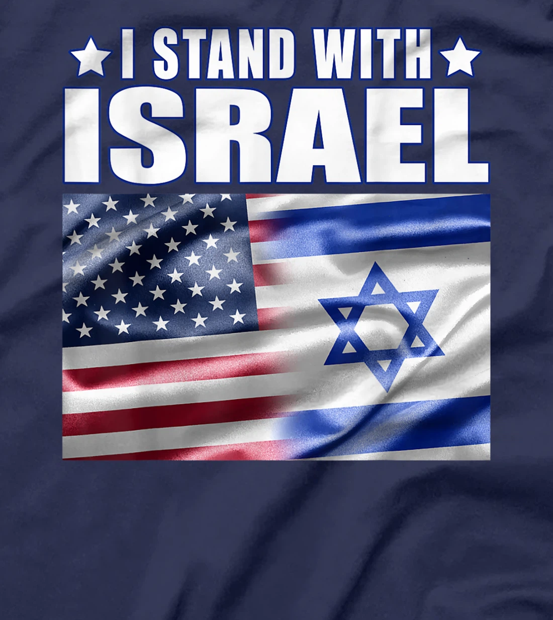 Womens Support Israel I Stand with Israel T-Shirt