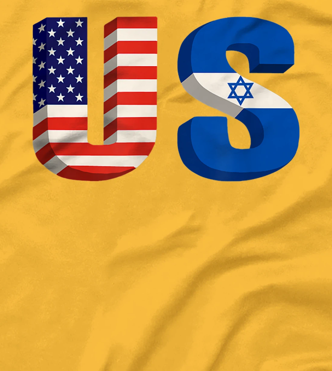 Flag of Israel and America, Jewish Americans T-Shirt
