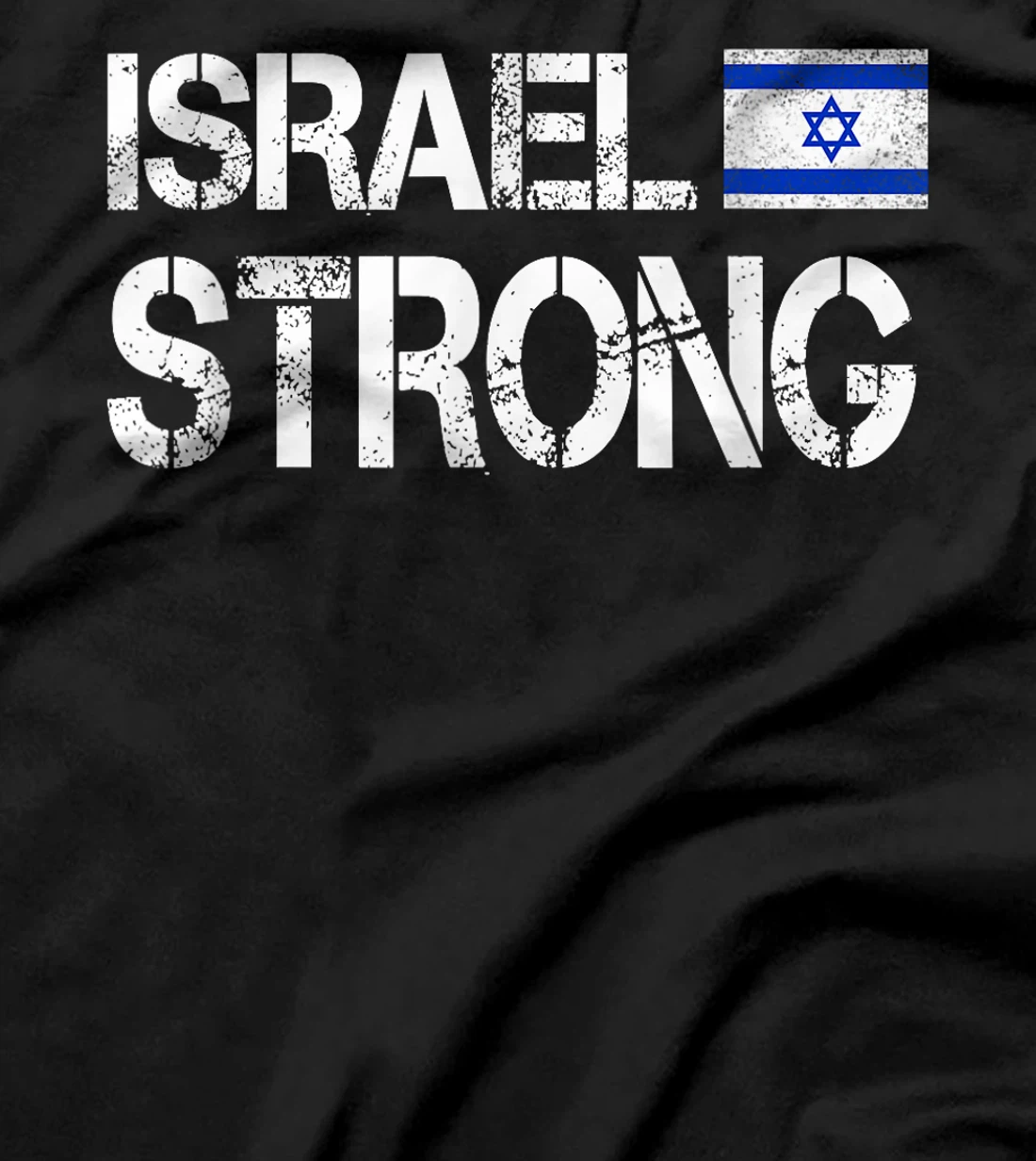 Israel Flag Israel Strong Patriotic Men Women Retro Vintage T-Shirt