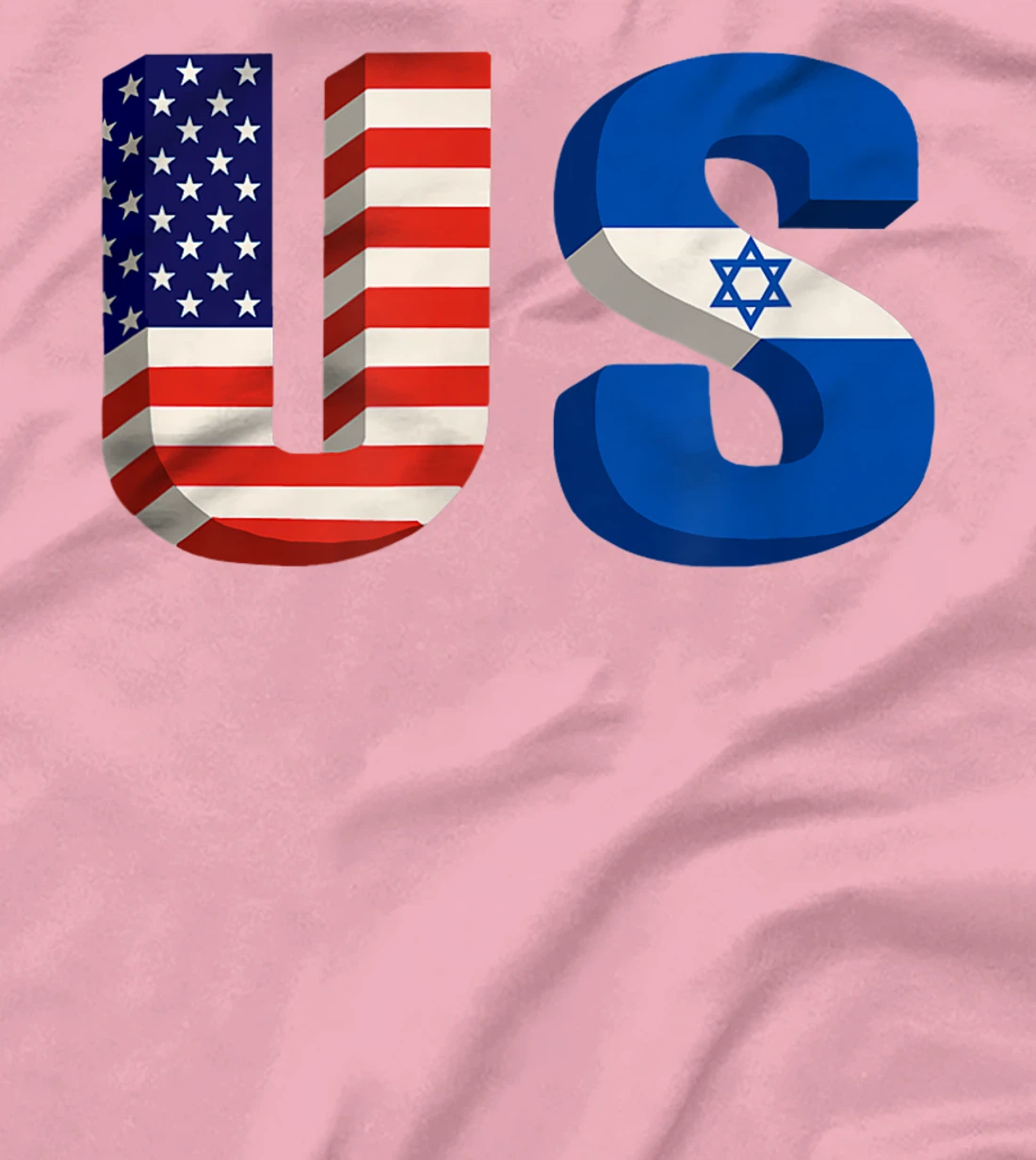 Flag of Israel and America, Jewish Americans T-Shirt