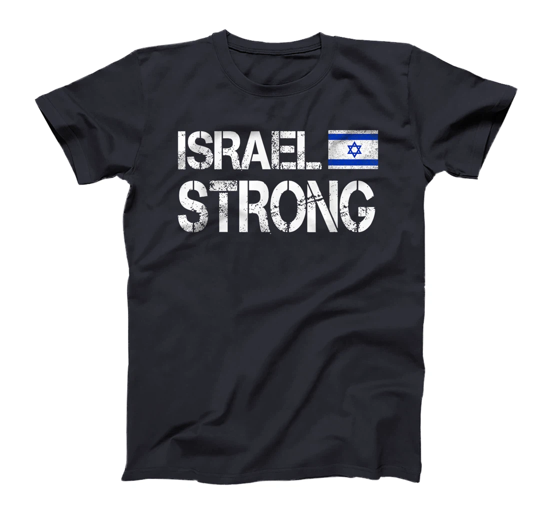 Israel Flag Israel Strong Patriotic Men Women Retro Vintage T-Shirt