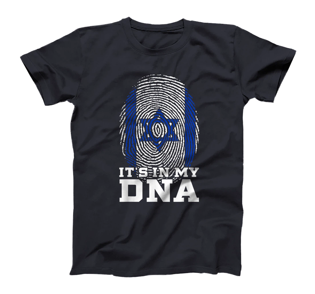 Hebrew Holy Jerusalem Israeli DNA Gift Idea Israel T-Shirt