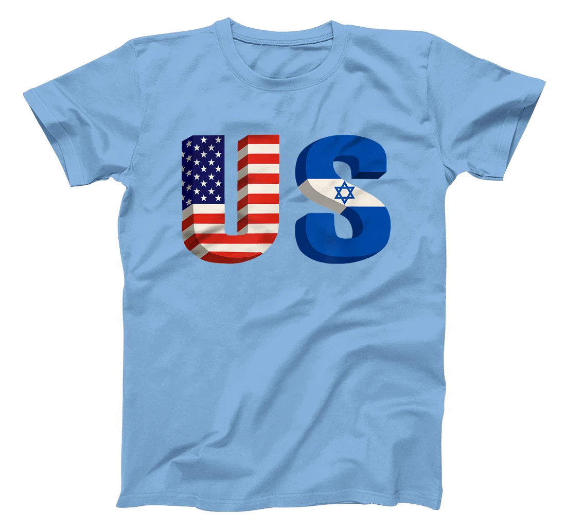 Flag of Israel and America, Jewish Americans T-Shirt