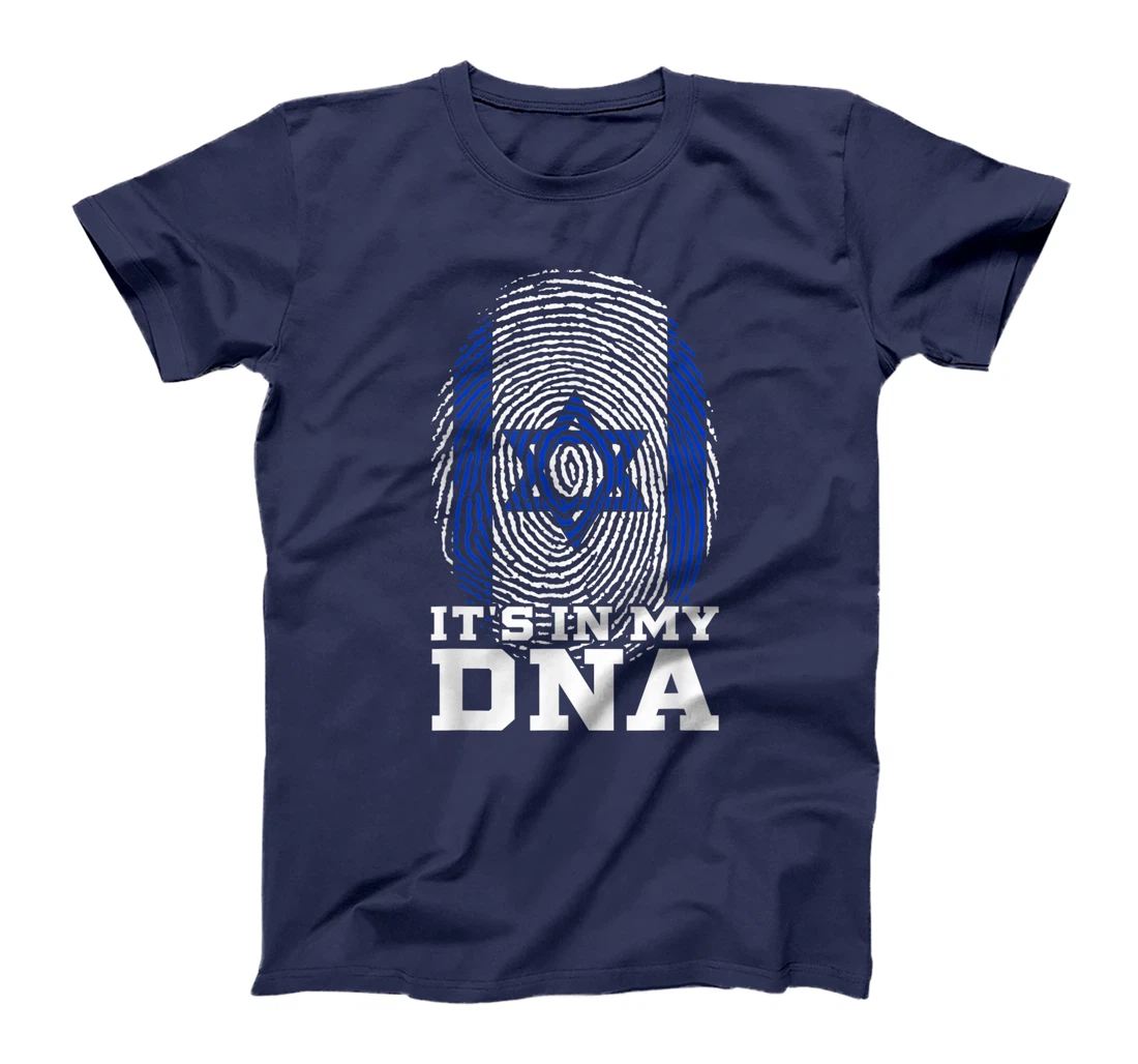 Hebrew Holy Jerusalem Israeli DNA Gift Idea Israel T-Shirt